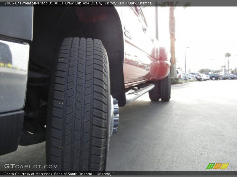 Victory Red / Dark Charcoal 2006 Chevrolet Silverado 3500 LT Crew Cab 4x4 Dually
