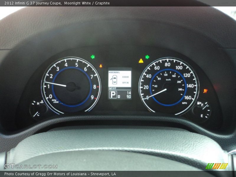  2012 G 37 Journey Coupe 37 Journey Coupe Gauges