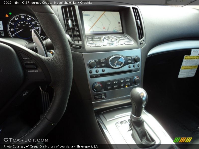 Controls of 2012 G 37 Journey Coupe