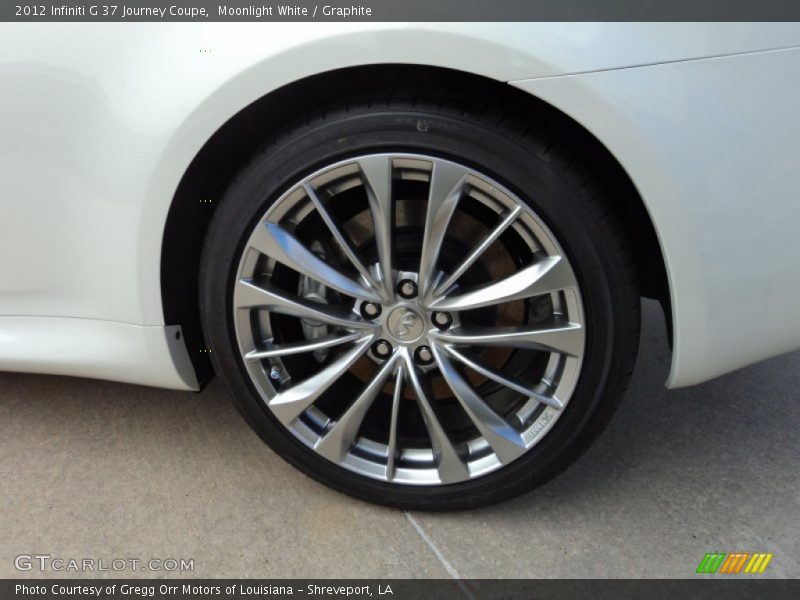  2012 G 37 Journey Coupe Wheel