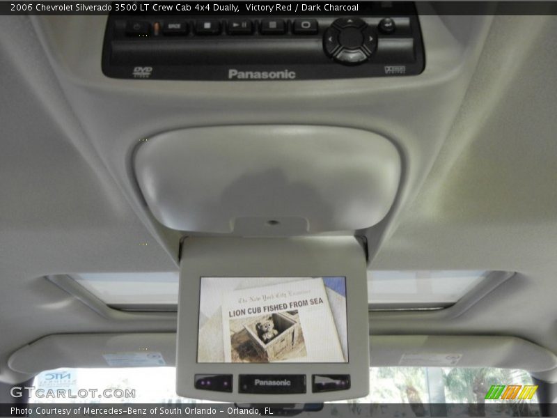 Victory Red / Dark Charcoal 2006 Chevrolet Silverado 3500 LT Crew Cab 4x4 Dually