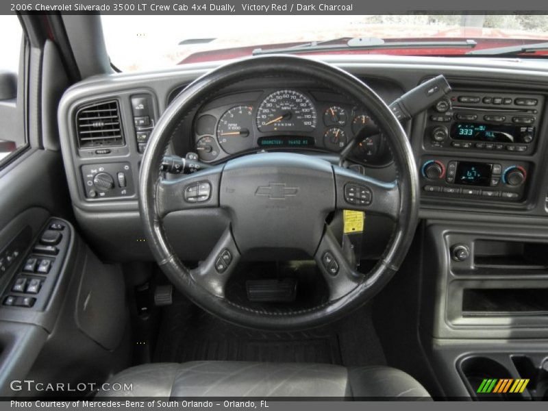 Dashboard of 2006 Silverado 3500 LT Crew Cab 4x4 Dually