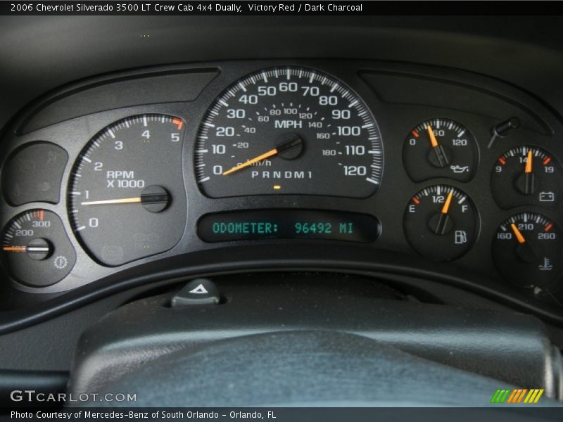  2006 Silverado 3500 LT Crew Cab 4x4 Dually LT Crew Cab 4x4 Dually Gauges