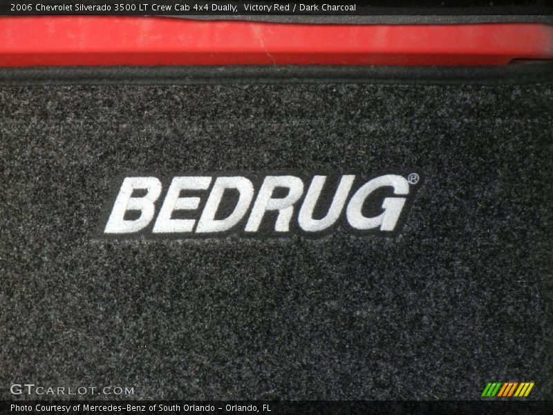 Victory Red / Dark Charcoal 2006 Chevrolet Silverado 3500 LT Crew Cab 4x4 Dually