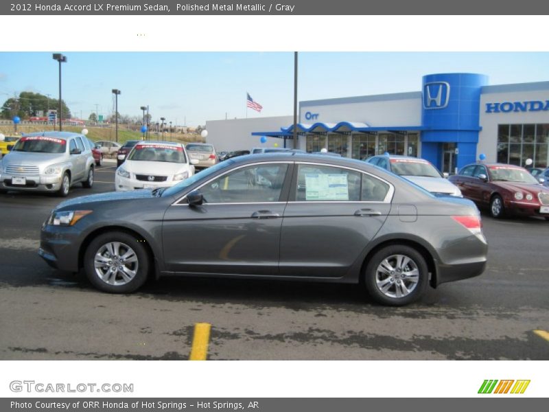 Polished Metal Metallic / Gray 2012 Honda Accord LX Premium Sedan