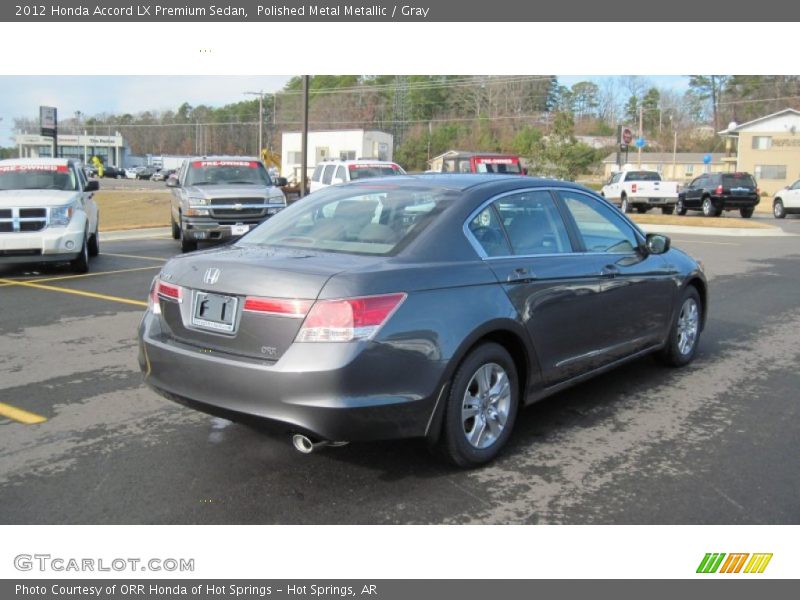 Polished Metal Metallic / Gray 2012 Honda Accord LX Premium Sedan