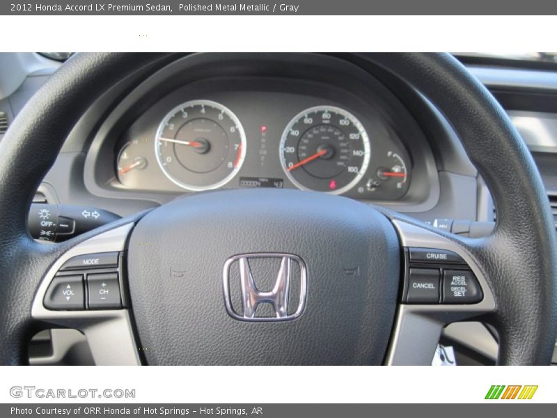 Polished Metal Metallic / Gray 2012 Honda Accord LX Premium Sedan