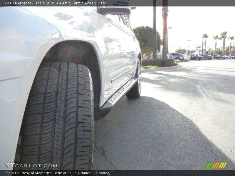 Arctic White / Black 2010 Mercedes-Benz GLK 350 4Matic