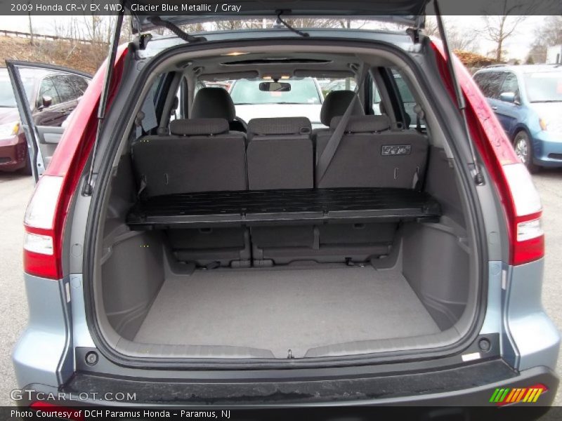 Glacier Blue Metallic / Gray 2009 Honda CR-V EX 4WD