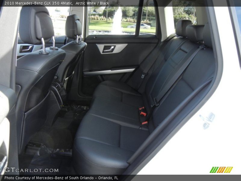 Arctic White / Black 2010 Mercedes-Benz GLK 350 4Matic