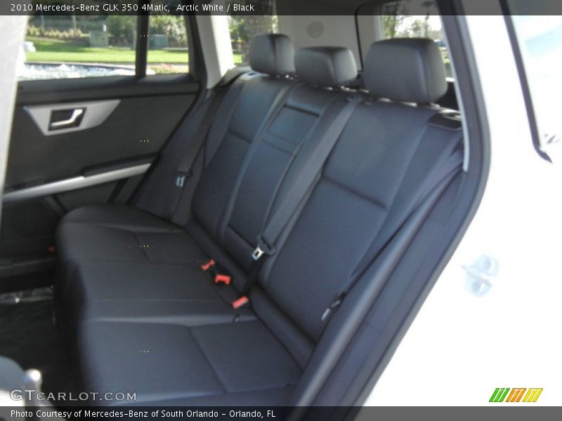 Arctic White / Black 2010 Mercedes-Benz GLK 350 4Matic