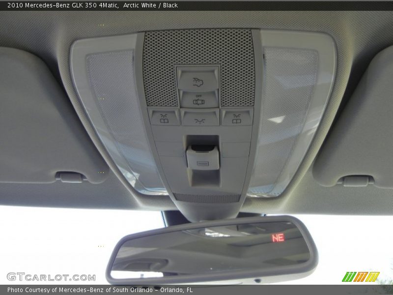 Arctic White / Black 2010 Mercedes-Benz GLK 350 4Matic
