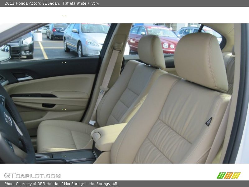 Taffeta White / Ivory 2012 Honda Accord SE Sedan