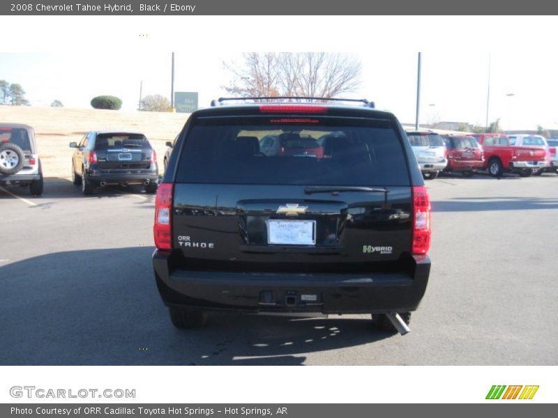 Black / Ebony 2008 Chevrolet Tahoe Hybrid