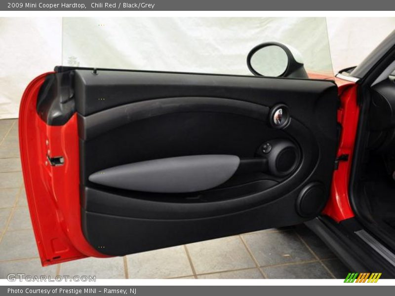 Chili Red / Black/Grey 2009 Mini Cooper Hardtop