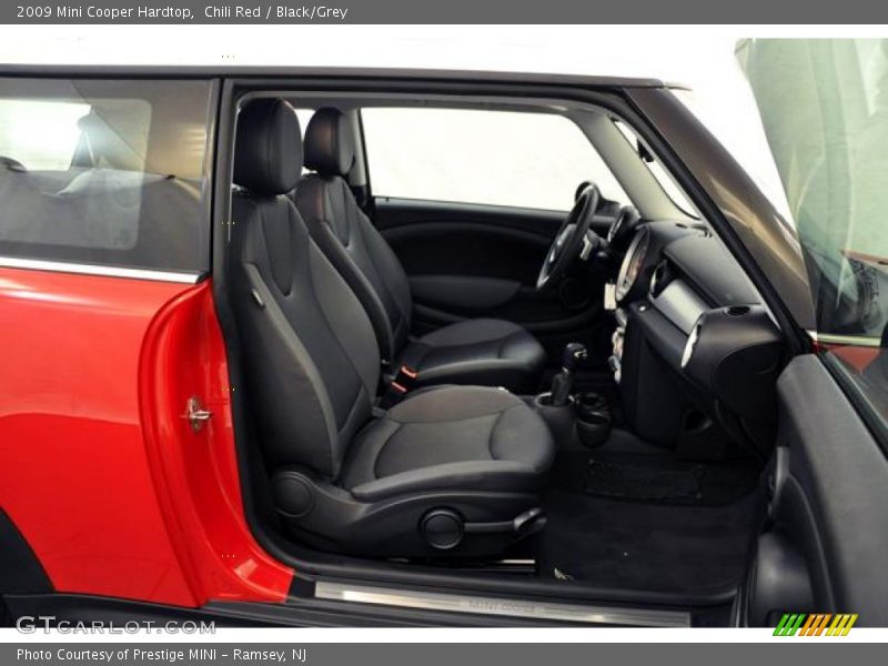 Chili Red / Black/Grey 2009 Mini Cooper Hardtop