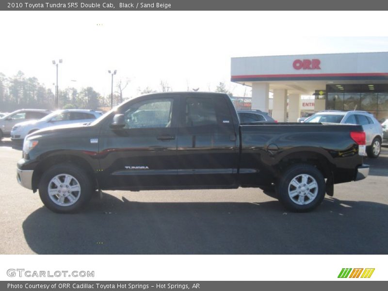 Black / Sand Beige 2010 Toyota Tundra SR5 Double Cab
