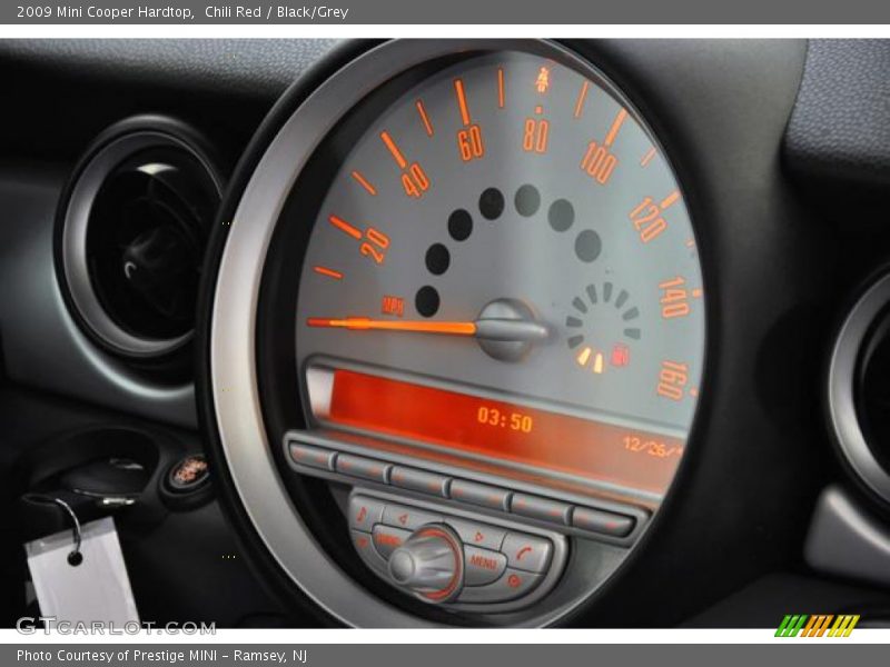 Chili Red / Black/Grey 2009 Mini Cooper Hardtop