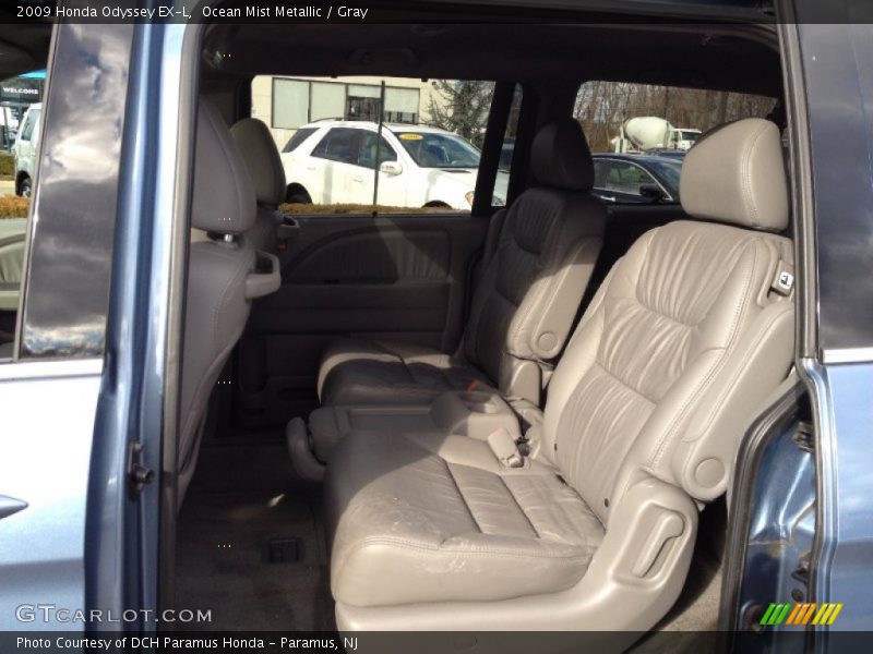 Ocean Mist Metallic / Gray 2009 Honda Odyssey EX-L