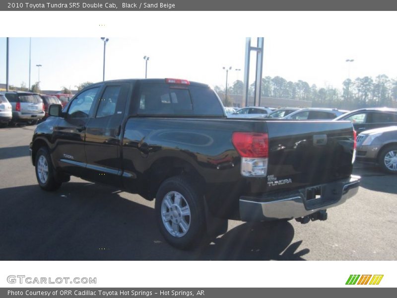 Black / Sand Beige 2010 Toyota Tundra SR5 Double Cab