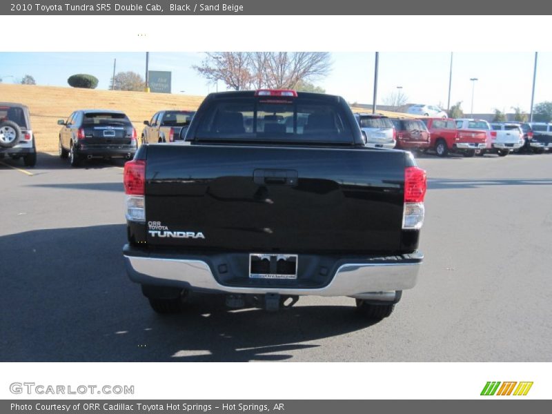 Black / Sand Beige 2010 Toyota Tundra SR5 Double Cab