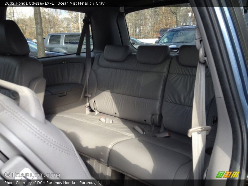 Ocean Mist Metallic / Gray 2009 Honda Odyssey EX-L