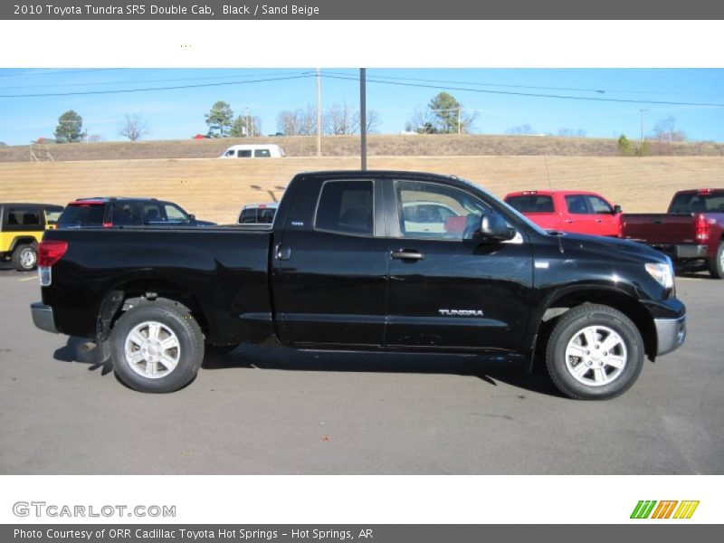 Black / Sand Beige 2010 Toyota Tundra SR5 Double Cab
