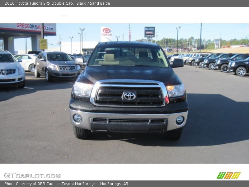 Black / Sand Beige 2010 Toyota Tundra SR5 Double Cab