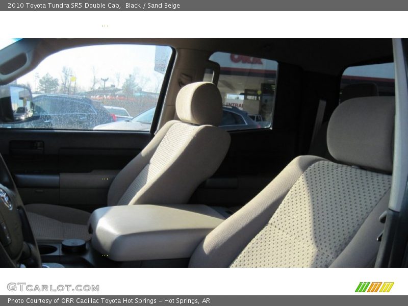 Black / Sand Beige 2010 Toyota Tundra SR5 Double Cab