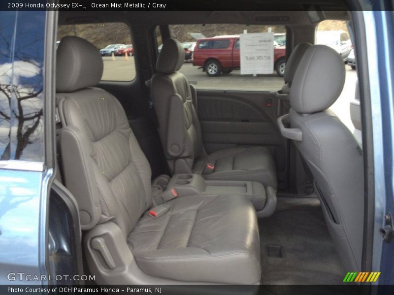 Ocean Mist Metallic / Gray 2009 Honda Odyssey EX-L