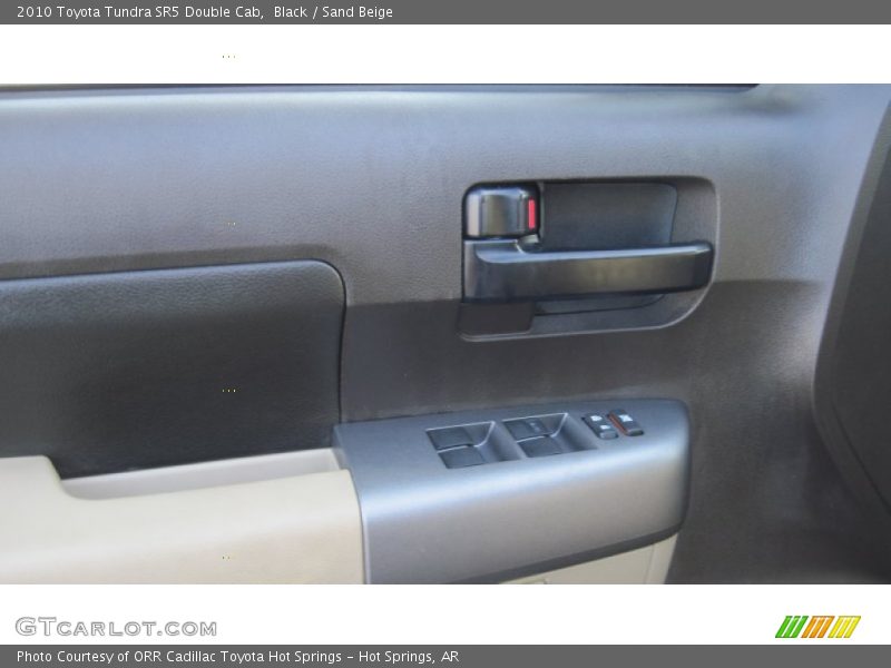 Black / Sand Beige 2010 Toyota Tundra SR5 Double Cab