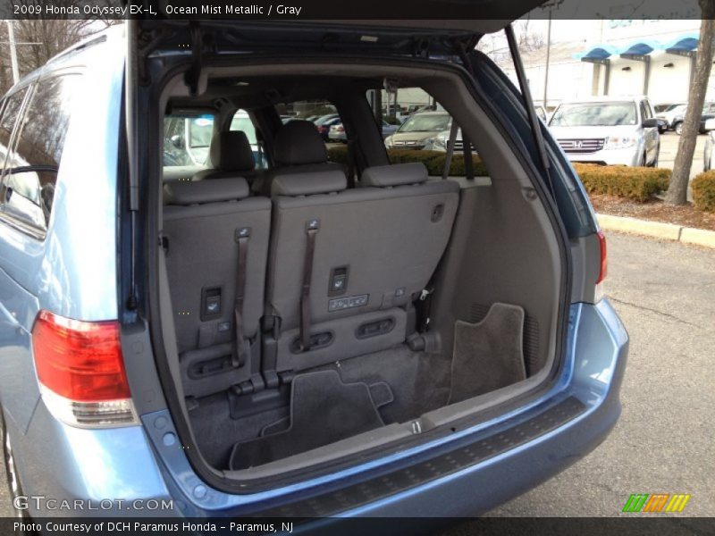 Ocean Mist Metallic / Gray 2009 Honda Odyssey EX-L
