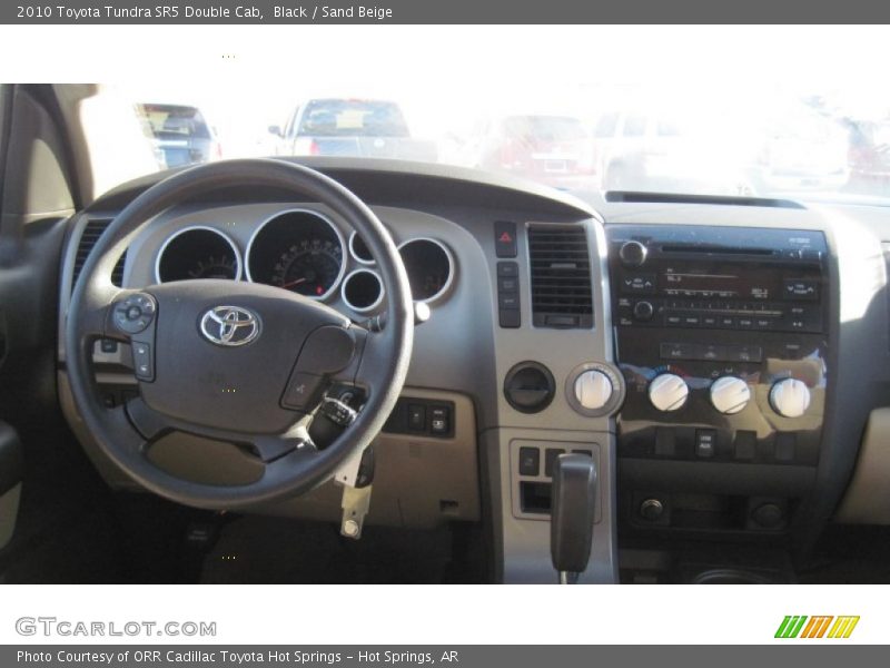 Black / Sand Beige 2010 Toyota Tundra SR5 Double Cab