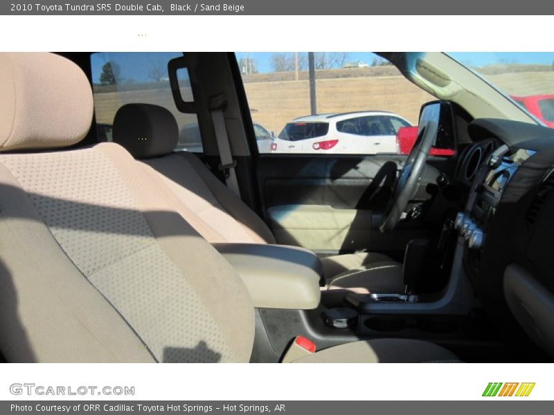 Black / Sand Beige 2010 Toyota Tundra SR5 Double Cab