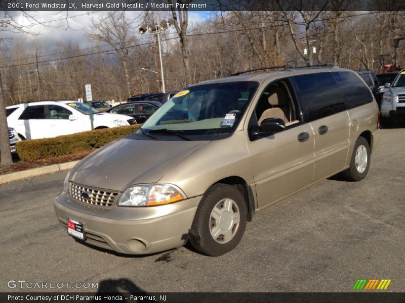 Harvest Gold Metallic / Medium Parchment 2001 Ford Windstar LX