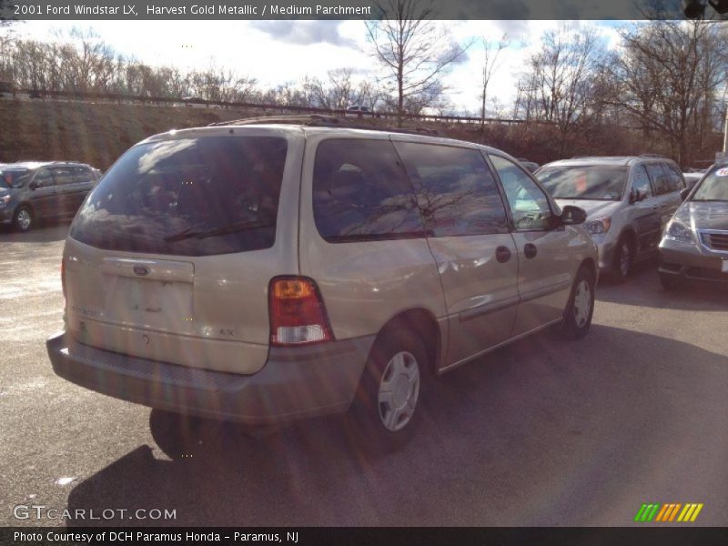 Harvest Gold Metallic / Medium Parchment 2001 Ford Windstar LX
