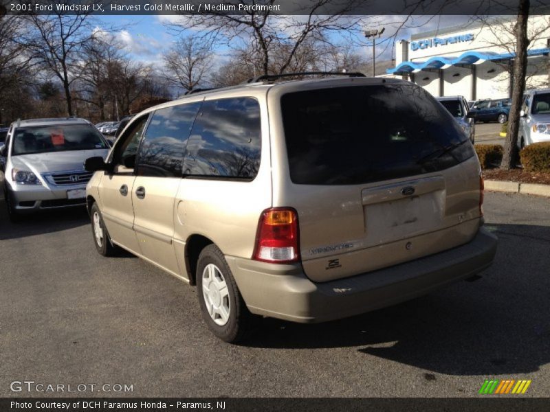 Harvest Gold Metallic / Medium Parchment 2001 Ford Windstar LX