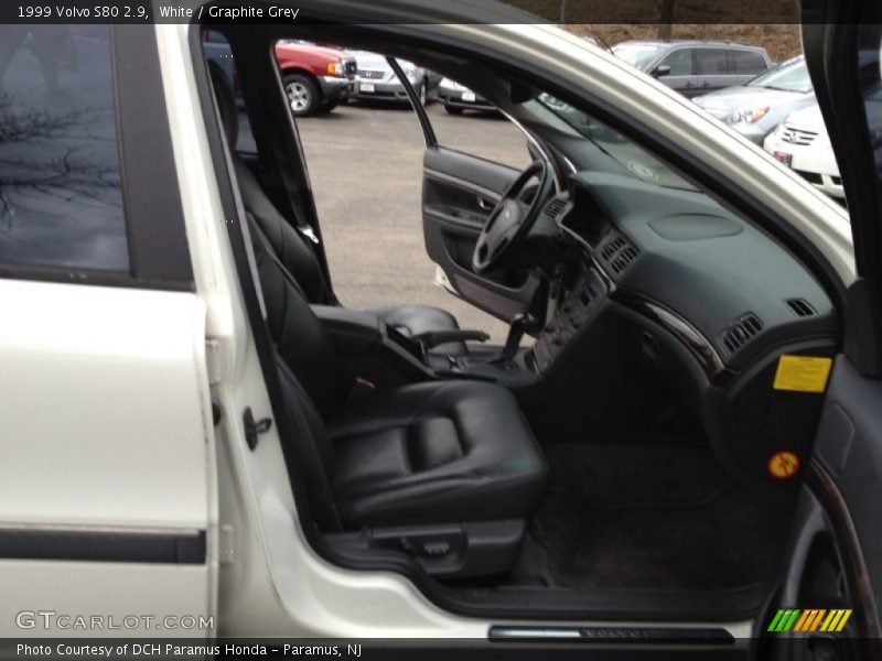White / Graphite Grey 1999 Volvo S80 2.9