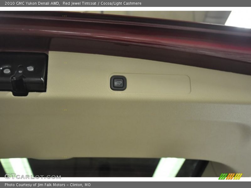 Red Jewel Tintcoat / Cocoa/Light Cashmere 2010 GMC Yukon Denali AWD