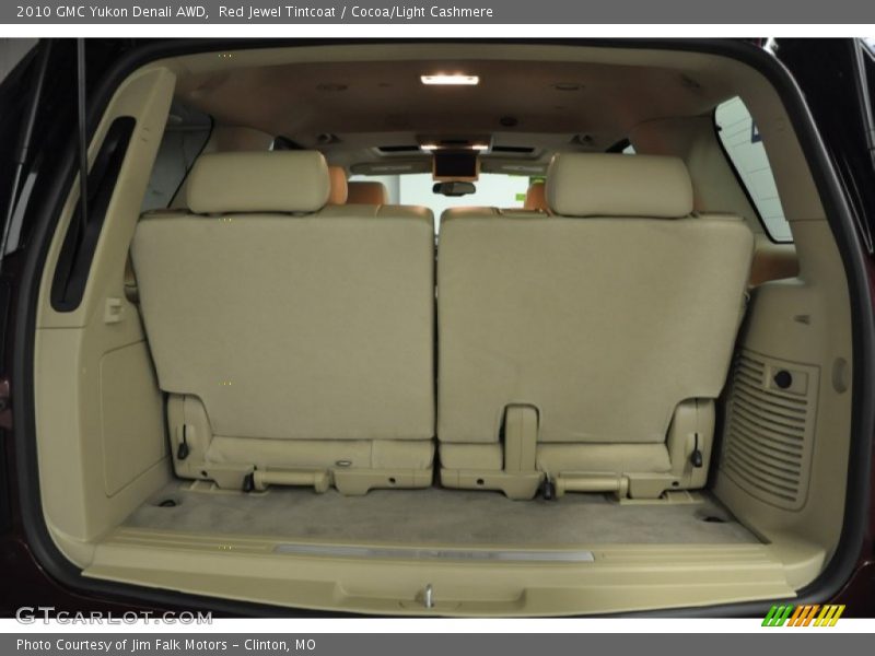 Red Jewel Tintcoat / Cocoa/Light Cashmere 2010 GMC Yukon Denali AWD