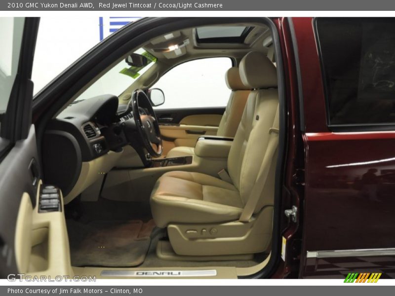 Red Jewel Tintcoat / Cocoa/Light Cashmere 2010 GMC Yukon Denali AWD
