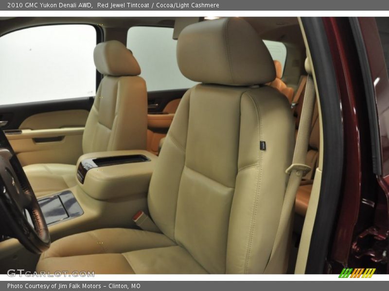 Red Jewel Tintcoat / Cocoa/Light Cashmere 2010 GMC Yukon Denali AWD