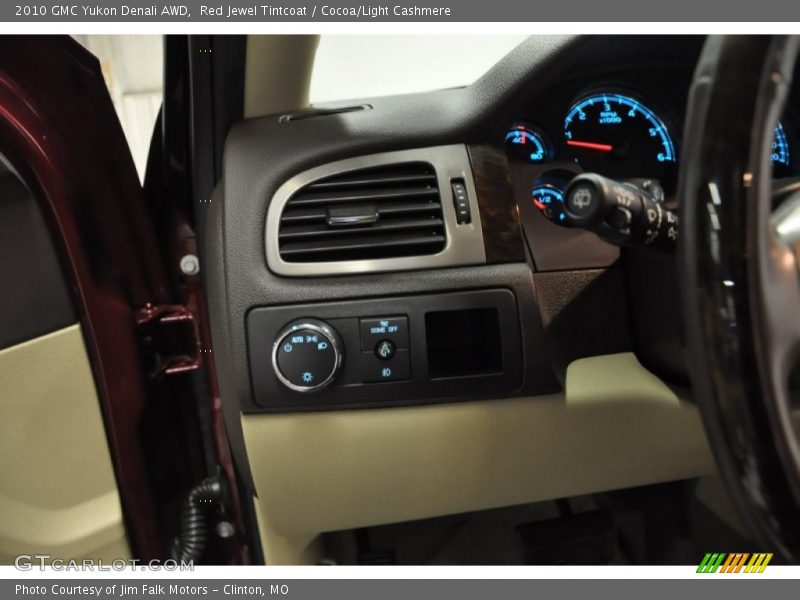 Red Jewel Tintcoat / Cocoa/Light Cashmere 2010 GMC Yukon Denali AWD