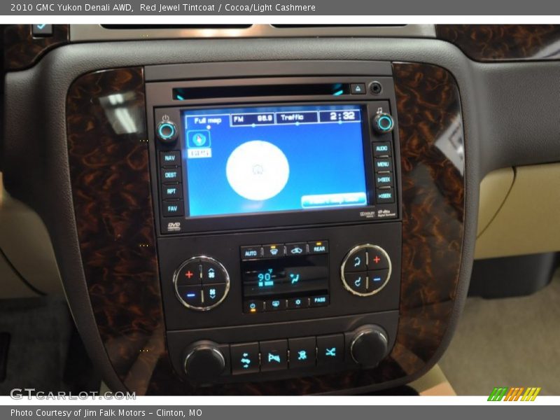 Red Jewel Tintcoat / Cocoa/Light Cashmere 2010 GMC Yukon Denali AWD
