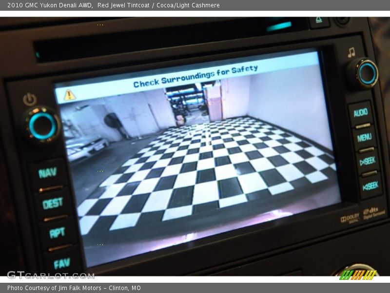 Red Jewel Tintcoat / Cocoa/Light Cashmere 2010 GMC Yukon Denali AWD