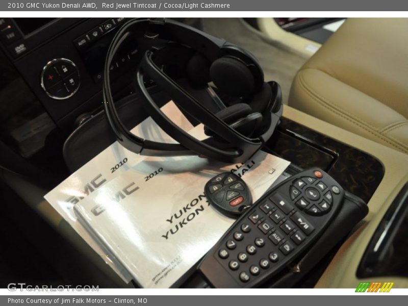 Red Jewel Tintcoat / Cocoa/Light Cashmere 2010 GMC Yukon Denali AWD