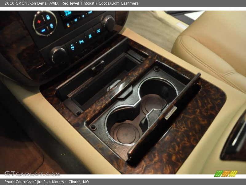 Red Jewel Tintcoat / Cocoa/Light Cashmere 2010 GMC Yukon Denali AWD