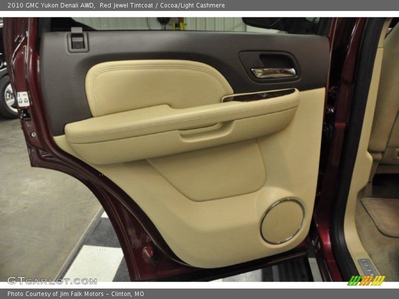 Red Jewel Tintcoat / Cocoa/Light Cashmere 2010 GMC Yukon Denali AWD