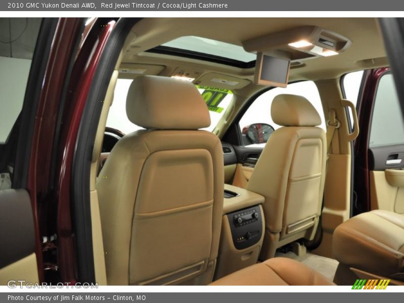 Red Jewel Tintcoat / Cocoa/Light Cashmere 2010 GMC Yukon Denali AWD