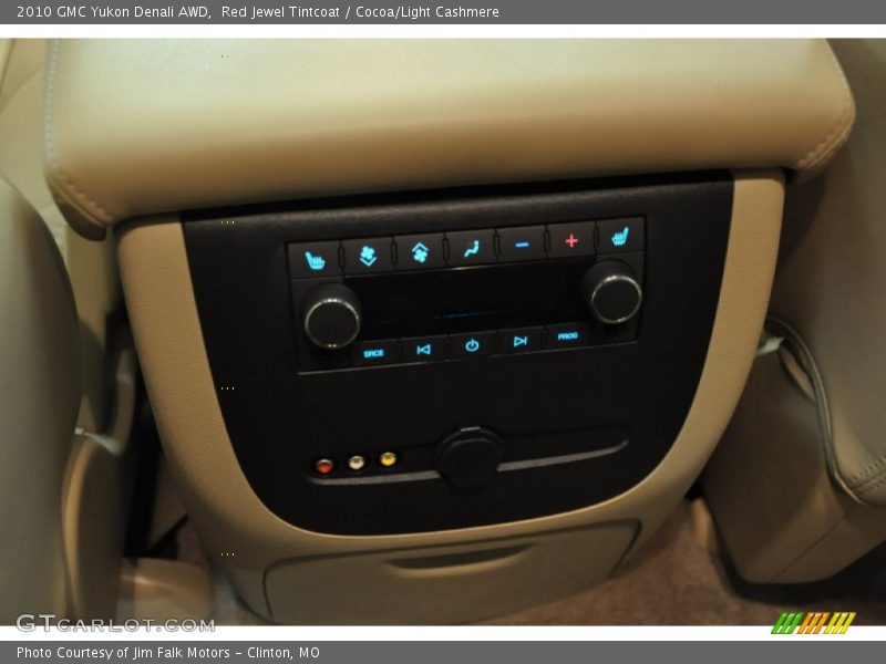 Red Jewel Tintcoat / Cocoa/Light Cashmere 2010 GMC Yukon Denali AWD